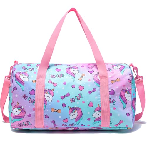 YOUYIKE Sporttasche für Mädchen – Einhorn|Fischschwanz -Print Reisetasche, 24x45cm, Leichtes Polyester, Verstellbarer Schultergurt, Ideal für Schwimmen, Tanzen & Kurztrips YOUYIKE Sporttasche für Mädchen – Einhorn|Fischschwanz -Print Reisetasche, 24x45cm, Leichtes Polyester, Verstellbarer Schultergurt, Ideal für Schwimmen, Tanzen & Kurztrips von YOUYIKE