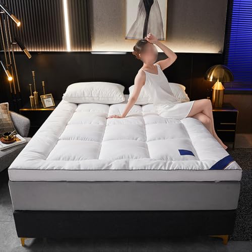 YOYOBABY 003,100 * 200cm, Japanese Futon Mattress Zusammenklappbare Roll Up Mattress Tatami Matttress rutschfest Breathable Matratze Tragbar Einzel Doppel Matratze Hotel Schlafsaal Matratze von YOYOBABY