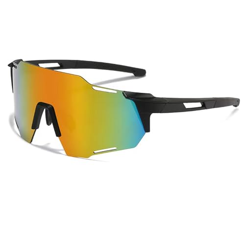 YQBFTC Sport Sonnenbrille Herren und Damen,Fahrradbrille,Schnelle Brille Sonnenbrille,Radbrille Radsportbrillen,Winddicht UV400 Schutzbrille für Outdooraktivitäten Wie Radfahren Laufen Klettern Ski(F) YQBFTC Sport Sonnenbrille Herren und Damen,Fahrradbrille,Schnelle Brille Sonnenbrille,Radbrille Radsportbrillen,Winddicht UV400 Schutzbrille für Outdooraktivitäten Wie Radfahren Laufen Klettern Ski(F) von YQBFTC