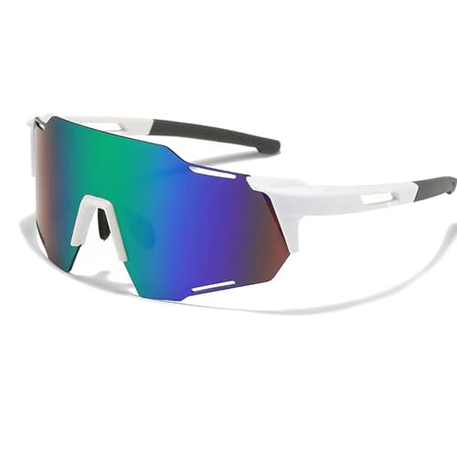 YQBFTC Sport Sonnenbrille Herren und Damen,Fahrradbrille,Schnelle Brille Sonnenbrille,Radbrille Radsportbrillen,Winddicht UV400 Schutzbrille für Outdooraktivitäten Wie Radfahren Laufen Klettern Ski(C) YQBFTC Sport Sonnenbrille Herren und Damen,Fahrradbrille,Schnelle Brille Sonnenbrille,Radbrille Radsportbrillen,Winddicht UV400 Schutzbrille für Outdooraktivitäten Wie Radfahren Laufen Klettern Ski(C) von YQBFTC