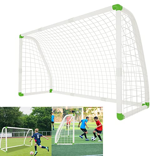 YRHome Fussballtor PVC Fußballtore 180x120 cm Garten für Kinder Fußball Tor mit Netz für Strand, Park, Übungstore, Spielplatz, Hinterhof, Garten as Beste Tor bei jedem Wetter Garten groß YRHome Fussballtor PVC Fußballtore 180x120 cm Garten für Kinder Fußball Tor mit Netz für Strand, Park, Übungstore, Spielplatz, Hinterhof, Garten as Beste Tor bei jedem Wetter Garten groß von YRHome