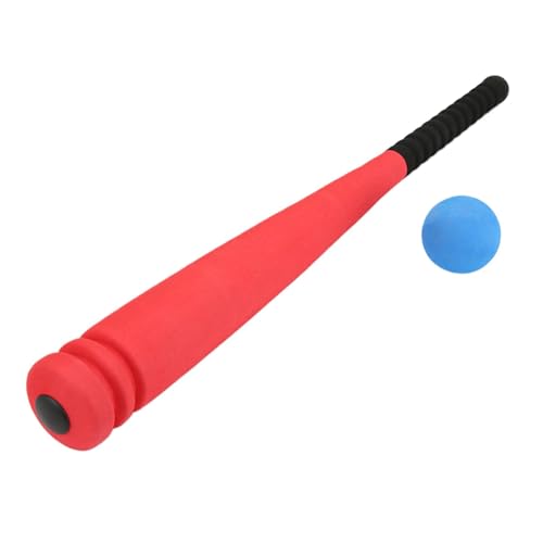 Baseballschläger Und Bällen, Softbaseball Set Schaumstoff Baseballschläger Für Kinder Anfängerübungen, Draußen, Park, Drinnen, 54cm Baseballschläger Und Bällen, Softbaseball Set Schaumstoff Baseballschläger Für Kinder Anfängerübungen, Draußen, Park, Drinnen, 54cm von YRTUOP