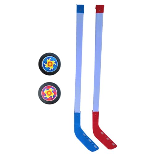 YRTUOP Hockey Set, Hockeyschläger Set Kinder Street Hockey Hockeyausrüstung Mit 2 Schlägern + 2 Bälle Inklusive Für Junge Und Mädchen, 70cm YRTUOP Hockey Set, Hockeyschläger Set Kinder Street Hockey Hockeyausrüstung Mit 2 Schlägern + 2 Bälle Inklusive Für Junge Und Mädchen, 70cm von YRTUOP