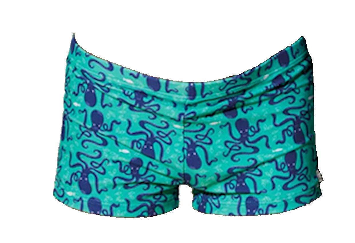 YSABEL MORA Badehose Ysabel Mora Badehose Badeshorts Octopus blau von YSABEL MORA