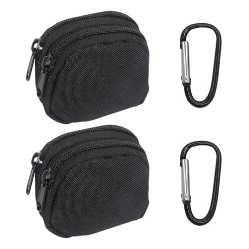 2 Mini-Gürteltaschen, 2 Karabiner, Taktische Gürteltasche, Gürtel-Organizer, Taktische Ausrüstung, Wanderausrüstung, Mini-Geldbörsen-Schlüsselanhänger 2 Mini-Gürteltaschen, 2 Karabiner, Taktische Gürteltasche, Gürtel-Organizer, Taktische Ausrüstung, Wanderausrüstung, Mini-Geldbörsen-Schlüsselanhänger von YSJCHEBS