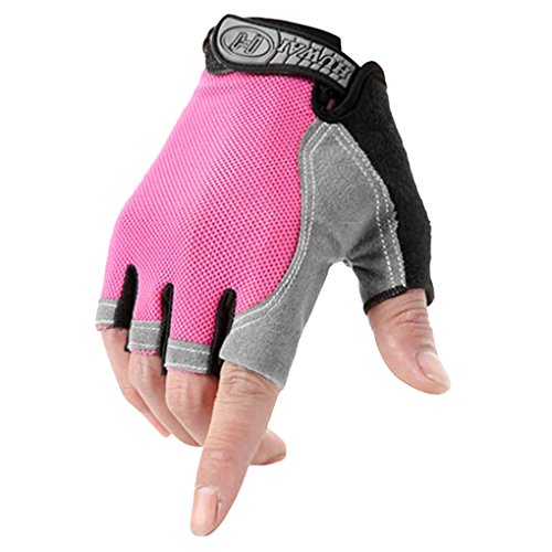 YSXY Unisex Fingerlose Handschuhe Sport Halbfinger Handschuhe Fäustlinge Fahrradhandschuhe,atmungsaktiv,Anti-rutsch für Angeln, Radfahren, Jagd, Reiten, Motorrad und Fitness für Herren Damen von YSXY