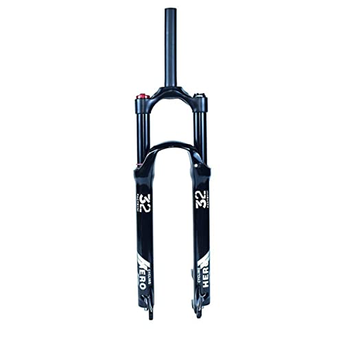 YTBHSHXZ 26 27,5 29 Zoll Mountainbike-Gabel 1-1/8 Straight Tub Luftfederung Vordergabel Manuell/Remot Lockout QR Federweg 140 mm Magnesiumlegierung Stoßdämpfer(Manual,29 inch) von YTBHSHXZ