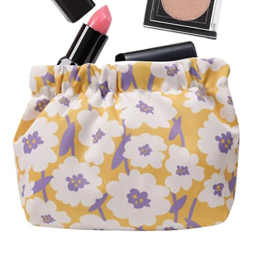 Kosmetiktasche für Handtasche,Geldbörse Lippenstift Organizer | Make-up Aufbewahrungsbox mit Blumenmuster | Kleine Kosmetiktaschen, Kosmetiktasche für Handtasche, wasserdicht, elastisches Design für von YTGOCN