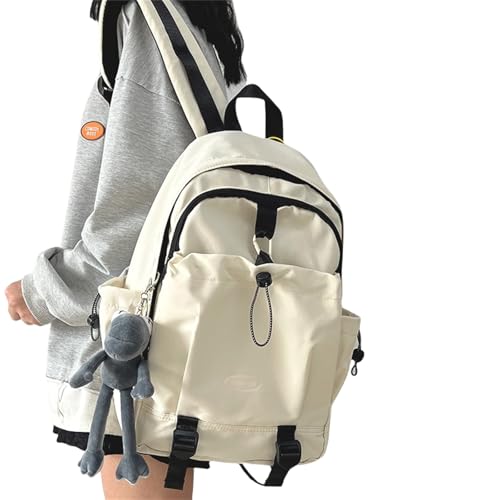 YTGYSHE Schulrucksack Rucksack Einfache Modestudent Schoolbag Großkapazität Freizeit Reise -Rucksack Männer-Nr. 4 von YTGYSHE