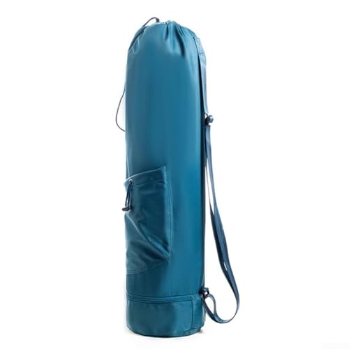 YUANGANG Yogamatten-Tasche, Yoga-Tragetasche, Sport-Turnbeutel für Damen, leichte Yoga-Tasche mit Gurt, wasserdichte Yoga-Tasche für Ihre Ausrüstung (blau) von YUANGANG