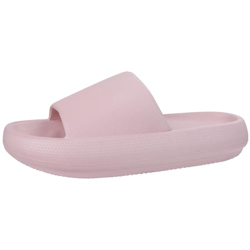 YUECIBAI Pantoletten Zehentrenner Mode Dicke Boden Hausschuhe Für Frauen Indoor Weiche Plattform Heim Sandalen Dusche Badezimmer Hausschuhe Paar Strands Chuhe 40-41 Pink YUECIBAI Pantoletten Zehentrenner Mode Dicke Boden Hausschuhe Für Frauen Indoor Weiche Plattform Heim Sandalen Dusche Badezimmer Hausschuhe Paar Strands Chuhe 40-41 Pink von YUECIBAI