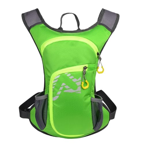 YUEKOPOU Rucksack Wasserspeicher, Outdoor Wasserbeutel, Small Running Backpack,Hiking Hydration Backpack for Women,Large Capacity Design for Easy Hydration During Sports,(Green) von YUEKOPOU