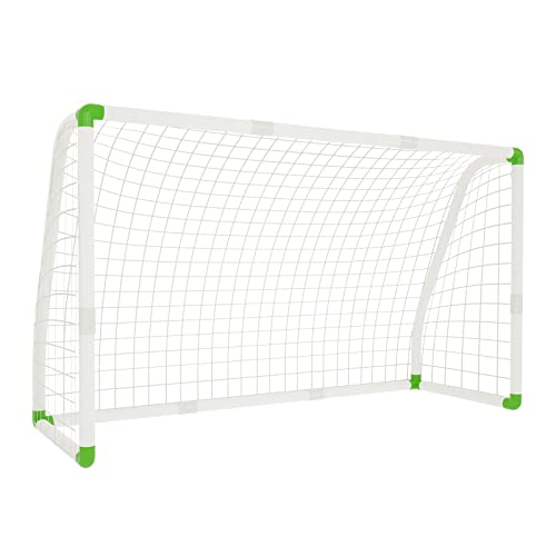 YUENFONG Fußballtor PVC Fussballtor Kinder 245cm x 155cm x 90cm Fussballtore für Garten bei jedem Wetter YUENFONG Fußballtor PVC Fussballtor Kinder 245cm x 155cm x 90cm Fussballtore für Garten bei jedem Wetter von YUENFONG