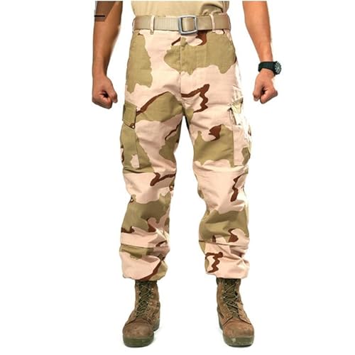 YUEZHAN Jeans Pantalon Outdoor Charge Hosen Mode Camo Hosen Training Herren Taktische Hosen Camo Hosen Körperliche Fitness Training S Sansha Camouflage von YUEZHAN