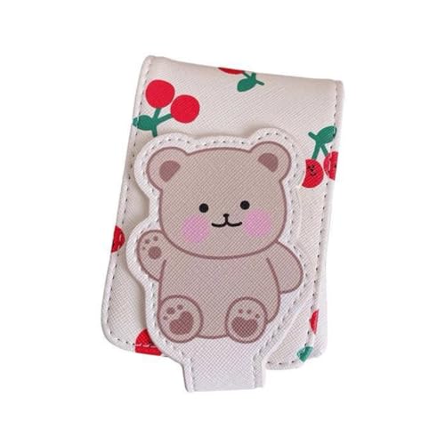 YUGSHNKFC Bear Lipstick Holder Compact Wallet Lipsticks for and Cards von YUGSHNKFC