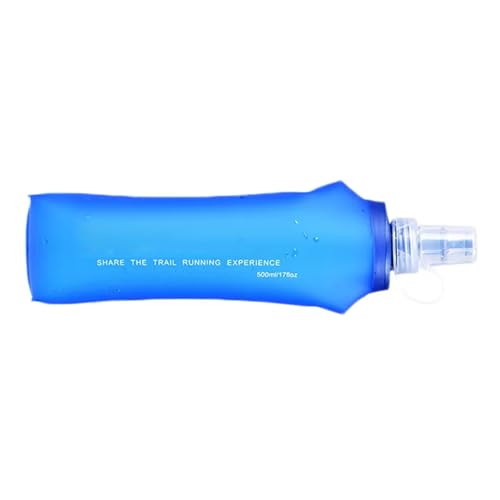 YUGSHNKFC Faltbare Wasserflasche Für Outdoor Sport Trinkflasche Weiche Flaschen Fließende Wasserflaschen Zum Wandern Radfahren Klettern von YUGSHNKFC