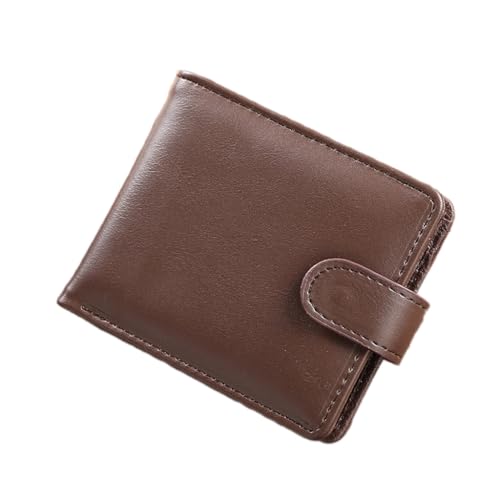 YUGSHNKFC Kartenhalter Multi Slot Kartenetui Pocket Wallet PU Münzbörse Bargeldhalter Kreditkarte Vintage Geldbörse, coffee von YUGSHNKFC