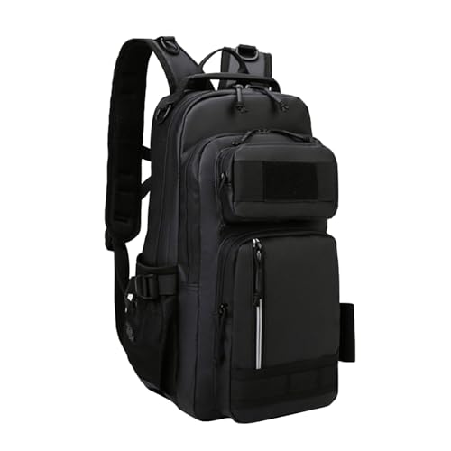 YUGSHNKFC Wasserdichter Angelrucksack Mit Rutenhalter Camping Reisen Umhängetasche Wandern Angelgerät Rucksack Geschenk Für Männer von YUGSHNKFC