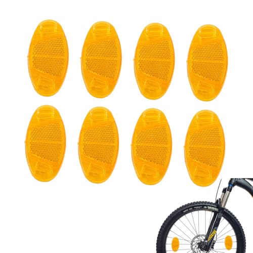 YUGUOLAN 8 Stück Speichenreflektoren Fahrrad Kinder, Speichenreflektoren Fahrrad, Katzenaugen Fahrrad Kinder, Reflektoren Fahrrad Speichen, Für Rennrad Trekking Bike & Kinder Fahrrad YUGUOLAN 8 Stück Speichenreflektoren Fahrrad Kinder, Speichenreflektoren Fahrrad, Katzenaugen Fahrrad Kinder, Reflektoren Fahrrad Speichen, Für Rennrad Trekking Bike & Kinder Fahrrad von YUGUOLAN