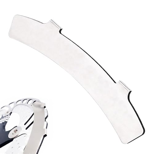 YUGUOLAN Scheibenbremse Einstellhilfe, Edelstahl Mountainbike Scheibenbremse Präzises Einstellblatt, Für Mountainbike Bremsscheiben, Einfache Bremsbeläge Einstellung Anpassungswerkzeug YUGUOLAN Scheibenbremse Einstellhilfe, Edelstahl Mountainbike Scheibenbremse Präzises Einstellblatt, Für Mountainbike Bremsscheiben, Einfache Bremsbeläge Einstellung Anpassungswerkzeug von YUGUOLAN