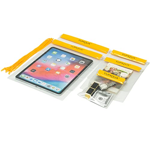 YUMQUA wasserdichte Beutel 5 Stück, Trockene Tasche wasserdichte Taschen für Dokumentenkarte Kameras Handy iPad Autoschlüssel, Geeignet für Bootfahren Kajak Reisen Außen Wassersport YUMQUA wasserdichte Beutel 5 Stück, Trockene Tasche wasserdichte Taschen für Dokumentenkarte Kameras Handy iPad Autoschlüssel, Geeignet für Bootfahren Kajak Reisen Außen Wassersport von YUMQUA