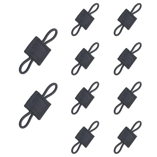 Taktische Bindungshalter, taktische Ausrüstungshalter, Clip, Molles Gurtbänder, Halterungen für Westen, Rucksäcke, Molles Taschen, 10 Stück Taktische Bindungshalter, taktische Ausrüstungshalter, Clip, Molles Gurtbänder, Halterungen für Westen, Rucksäcke, Molles Taschen, 10 Stück von YUNNIAN