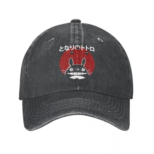 Baseballmütze Hip Hop Baseballmützen Verstellbarer Sonnenhut Studio Ghibli Sommermütze Spirit Away Waschschatulle Gorras Vintage Geschenk Baseballmütze Hip Hop Baseballmützen Verstellbarer Sonnenhut Studio Ghibli Sommermütze Spirit Away Waschschatulle Gorras Vintage Geschenk von YUONME