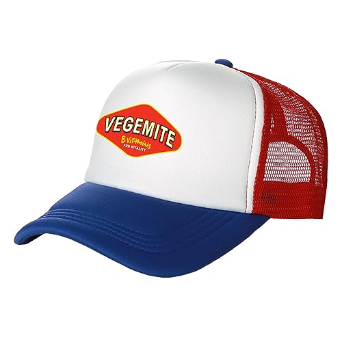 YUONME Baseball-Kappen Vegemite Trucker Cap Unisex Hüte Sommer Frauen Männer Verstellbare Snapback Mesh Net Caps Geschenk YUONME Baseball-Kappen Vegemite Trucker Cap Unisex Hüte Sommer Frauen Männer Verstellbare Snapback Mesh Net Caps Geschenk von YUONME
