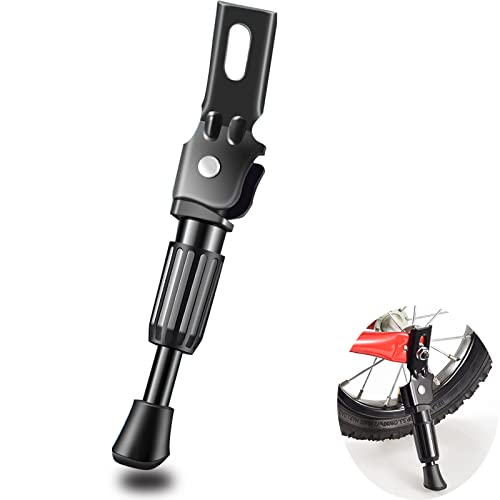 YUTOU Fahrradständer Kinder Einseitiger Stand Fahrräder Zubehör Höhenverstellbarer Seitenständer Kids Bike Kickstand für Kinder Mountainbike Rennrad Fahrräder und Klapprad 14 Zoll Schwarz YUTOU Fahrradständer Kinder Einseitiger Stand Fahrräder Zubehör Höhenverstellbarer Seitenständer Kids Bike Kickstand für Kinder Mountainbike Rennrad Fahrräder und Klapprad 14 Zoll Schwarz von YUTOU