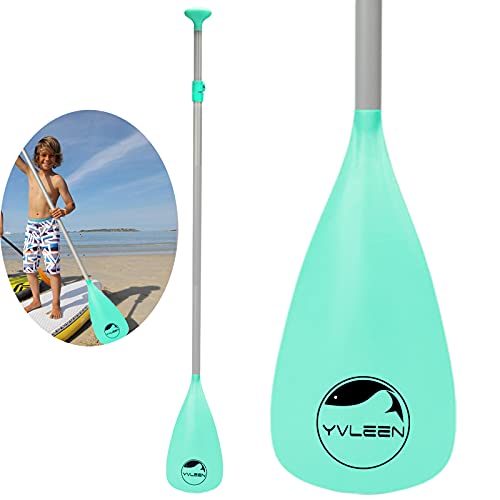 YVLEEN SUP-Paddel für Kinder, 3-teilig, verstellbar, Stand-Up-Paddel, strapazierfähig, leicht und schwimmend YVLEEN SUP-Paddel für Kinder, 3-teilig, verstellbar, Stand-Up-Paddel, strapazierfähig, leicht und schwimmend von YVLEEN