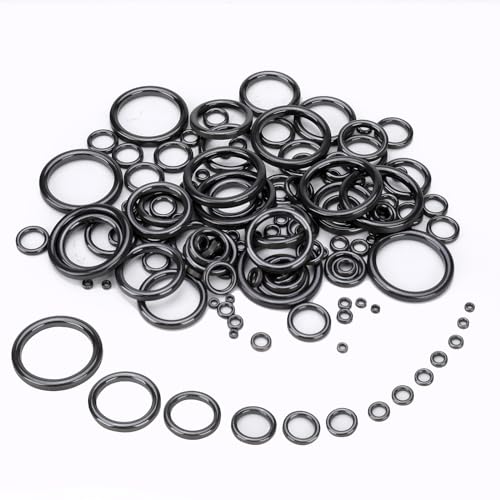 Angelruten-Führungsringe, 13 Größen, Angelruten-Reparatur-Set, Angelrutenführungen, Keramik-Endring-Set für Angelbegeisterte, 130 Stück Angelruten-Führungsringe, 13 Größen, Angelruten-Reparatur-Set, Angelrutenführungen, Keramik-Endring-Set für Angelbegeisterte, 130 Stück von YWNYT