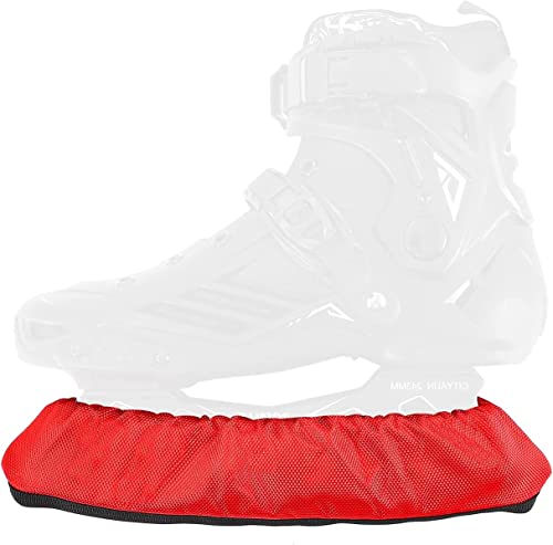 YWYHHM Eishockey elastische Kufenstrümpfe für Eishockey & Schlittschuhe, 1 Paar Schlittschuh Soakers, Kufenstrumpf/Kufenschoner für Schlittschuhe, Kufenschutz für Erwachsene Kinder von YWYHHM