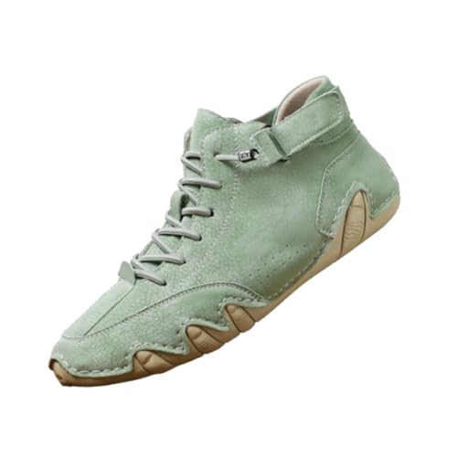 YWeiLiangSan Orthopädische Sneaker für Herren, wasserdichte orthopädische Winterschuhe, warme Winterstiefel aus Fleece (45,Apple Green) von YWeiLiangSan