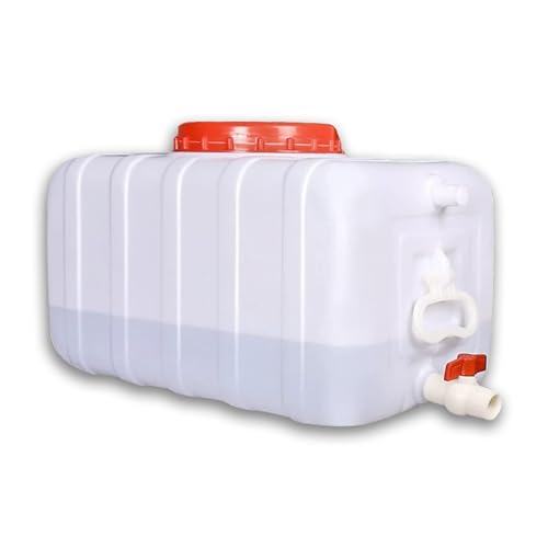 YXCUIDP Große Wasserspeichertanks Kunststoff Notwasserspeicher Wasserspeicher Camping Und Wandern, Wasserbehälter, Multifunktionaler Wassertank(25L) von YXCUIDP