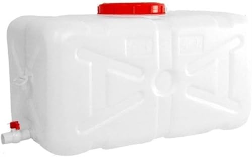 YXCUIDP Multifunktionaler Wassertank Reisen Freien 100L/200L Wasserspeichertanks Hausgebrauch, Sturzsichere Wassertanks Kunststoff, Wasserspeicherbehälter for Camping Und Wandern(200L) von YXCUIDP