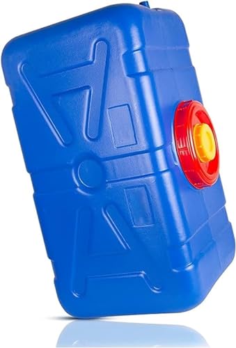 YXCUIDP Speicher-Wasserbehälter Verdickter Tragbarer Haushalts-Wasserspeicher Wassertank mit Wasserhahn for Camping, Wandern, Klettern, Reisen, Outdoor-Aktivitäten (Color : Blue, Size : 100L) von YXCUIDP