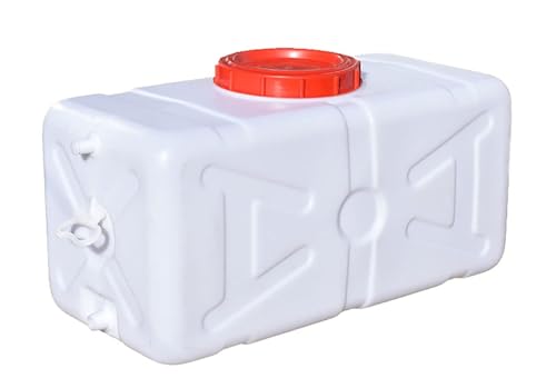 YXCUIDP Wassertank Tragbarer Wasserbehälter Fassungsvermögen Wasserspeicherbehälter Tank for Camping Rechteckig, Verdickter Haushalts-Wasserspeichereimer (Size : 100L/26.42gallon) von YXCUIDP