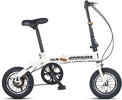 Klapprad für Erwachsene, zusammenklappbares kompaktes City-Pendlerrad, leichtes, höhenverstellbares Klapprad aus Karbonstahl für Erwachsene Teenager von YXJPP