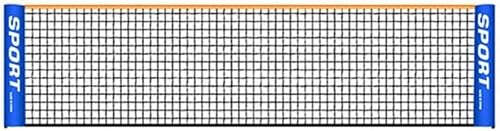 Tragbares Badmintonnetz, einfach einzurichtendes Badmintonnetz, Netz in Standardgröße für Tennis, richtige Badmintonnetzgröße für wasserdicht, zuverlässig, einfach, drinnen und draußen von YXJPP