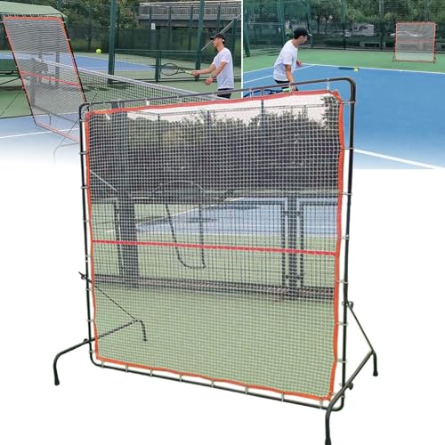 Tragbares Tennis-Rebound-Netz, Tennis-Rebound-Netz, ausgezeichnetes Tennistraining, Tennisnetz 6,7 x 6 Fuß Rebound-Übungswand für Tennis/Sportbälle/Pickleball Tragbares Tennis-Rebound-Netz, Tennis-Rebound-Netz, ausgezeichnetes Tennistraining, Tennisnetz 6,7 x 6 Fuß Rebound-Übungswand für Tennis/Sportbälle/Pickleball von YXJPP