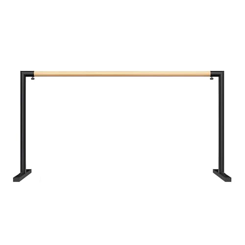 YXLYFDLY Ballettstange Einlagige Ballettstange Für Zu Hause, Tragbare Ballettstange Und Tanzstange, Freistehende Ballettstange, Robust Und Stabil(Black,1m/3.28ft) von YXLYFDLY