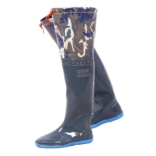 YXLYFDLY Wathose Outdoor-Watstiefel Für Männer Und Frauen, wasserdichte, Atmungsaktive Angler-Watstiefel, Watstiefel Für Ackerland Und Angeln(40 EU) von YXLYFDLY