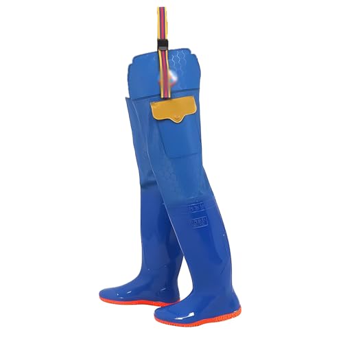 YXLYFDLY Wathose Wathosen Für Männer Und Frauen, wasserdichte Wathosen Für Fliegenfischen, Watstiefel Mit Stollensohle(38 EU) von YXLYFDLY