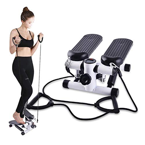 Fitnessgerät, seitlicher Stepper, Stepper-Bein-Mini-Stepper mit elastischem Band, multifunktionales Fitnessgerät, effizient für Frauen von YXZYFPP