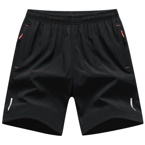 YYNLIN Shorts Herren Sommersportshorts Männer Komfortable Elastische Kleidung Männlich Atmungsaktiv-schwarz-3xl Für 180 cm 80 Kg von YYNLIN