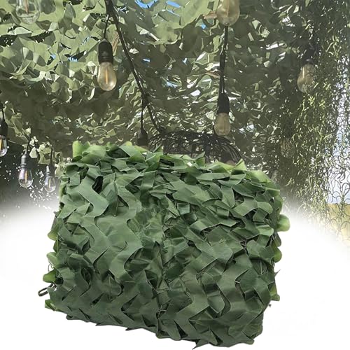 YZJL Grün Tarnnetz Waldland Camouflage Netz, 4x7m Jagd Camo Tarnung Camping Sonnenschutz Sichtschutz Armee Tarnung Net Auto Abdeckung Party Dekorationen YZJL Grün Tarnnetz Waldland Camouflage Netz, 4x7m Jagd Camo Tarnung Camping Sonnenschutz Sichtschutz Armee Tarnung Net Auto Abdeckung Party Dekorationen von YZJL