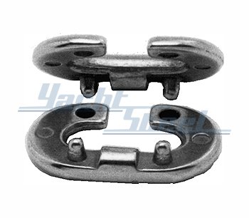 Edelstahl Kettennotglied für Ankerketten mit Ø 10 mm Edelstahl Kettennotglied für Ankerketten mit Ø 10 mm von Yacht Steel