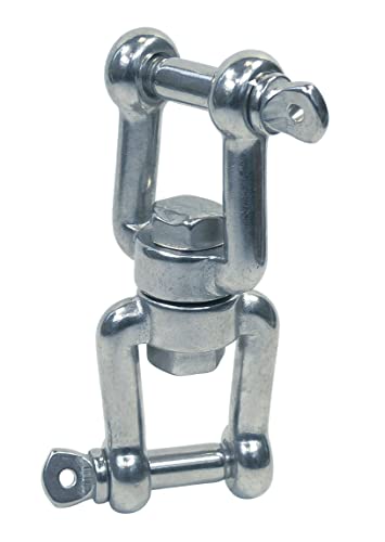 Edelstahl Wirbelschäkel mit 2 * Gabel Ø 13 mm Edelstahl Wirbelschäkel mit 2 * Gabel Ø 13 mm von Yacht Steel