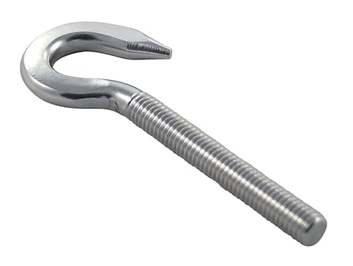 Hakenschraube mit Rechtsgewinde M12 aus Edelstahl AISI 316/A4 Hakenschraube mit Rechtsgewinde M12 aus Edelstahl AISI 316/A4 von Yacht Steel