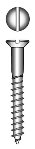 MARINOX Holzschraube DIN 97 | V4A, Ausführung:4.0 x 30 MARINOX Holzschraube DIN 97 | V4A, Ausführung:4.0 x 30 von Yacht Steel